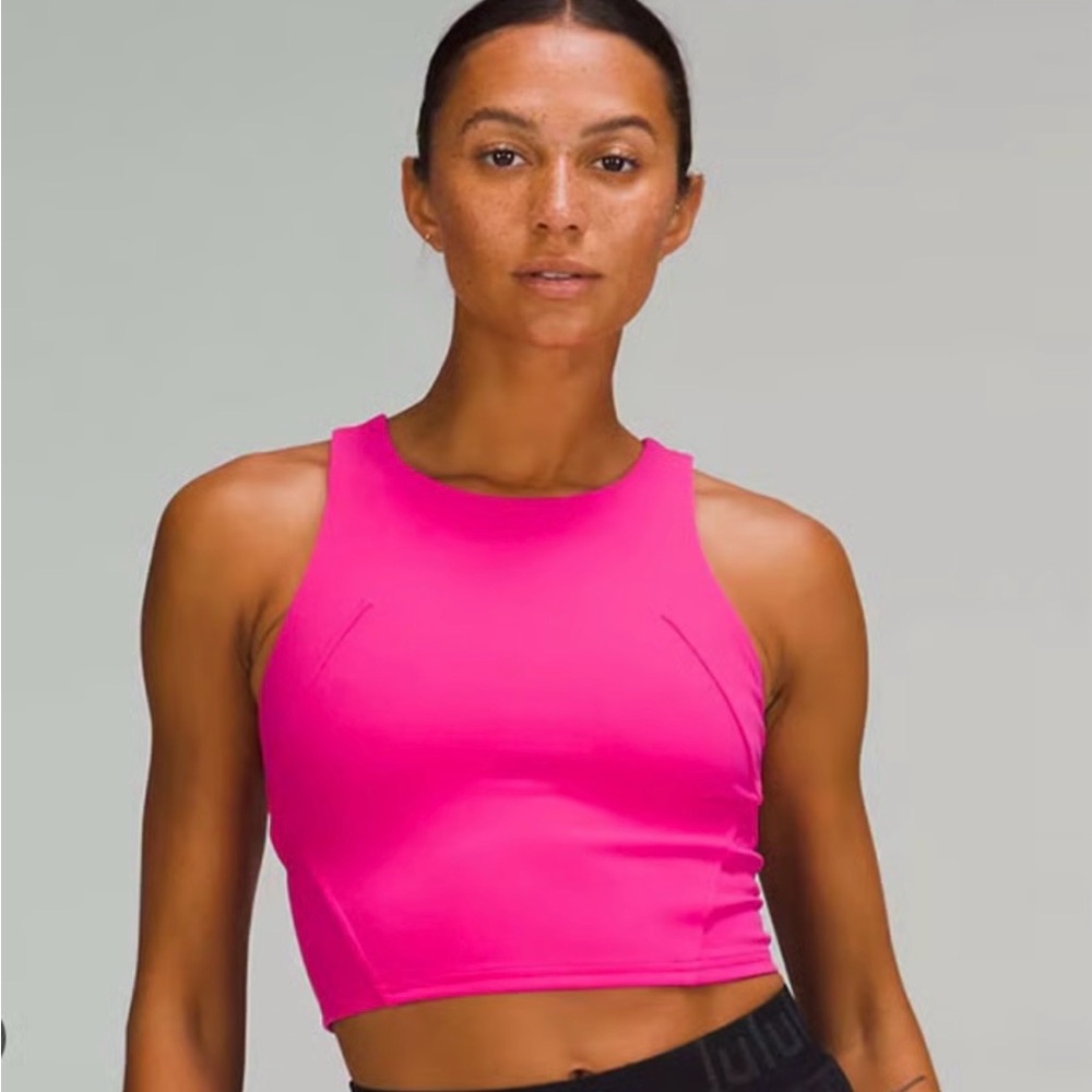 Lululemon Athletica Bright Pink Tank Top